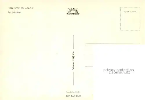 AK / Ansichtskarte Ingwiller La piscine vue aerienne Ingwiller