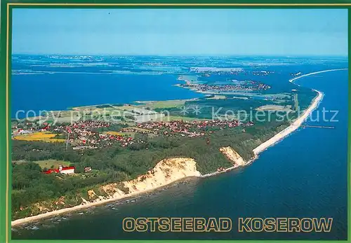 AK / Ansichtskarte Koserow_Ostseebad_Usedom Fliegeraufnahme Koserow_Ostseebad_Usedom