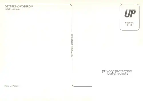 AK / Ansichtskarte Koserow_Ostseebad_Usedom Fliegeraufnahme Koserow_Ostseebad_Usedom
