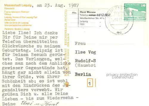 AK / Ansichtskarte Leipzig Fliegeraufnahme Leipzig