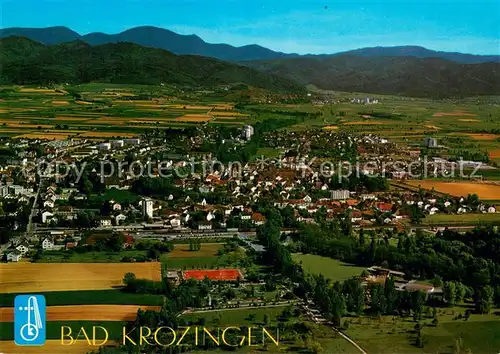 AK / Ansichtskarte Bad_Krozingen Fliegeraufnahme Bad_Krozingen