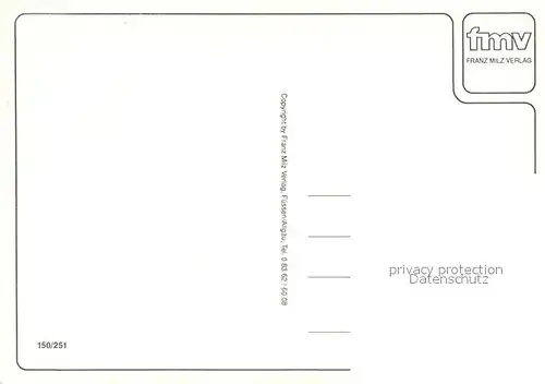 AK / Ansichtskarte Fuessen_Allgaeu Panoramakarte Fuessen Allgaeu