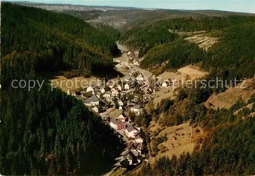 AK / Ansichtskarte Duerrenwaid im Frankenwald Fliegeraufnahme Duerrenwaid