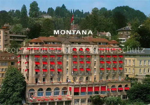 AK / Ansichtskarte Luzern_LU Hotel Montana Luzern_LU