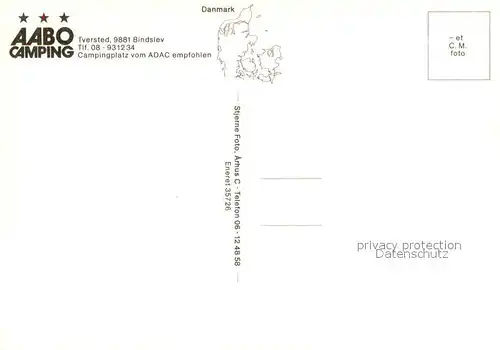 AK / Ansichtskarte Bindslev AABO Camping luchopname Bindslev