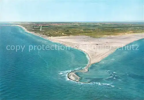 AK / Ansichtskarte Skagen Landspitze Grenen Fliegeraufnahme Skagen