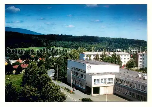 AK / Ansichtskarte Nova_Role Teilansicht mit Schule Nova_Role