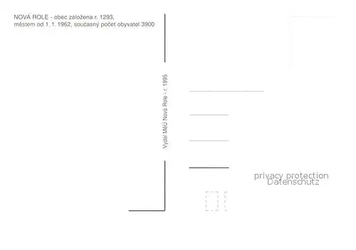 AK / Ansichtskarte Nova_Role Teilansicht mit Schule Nova_Role