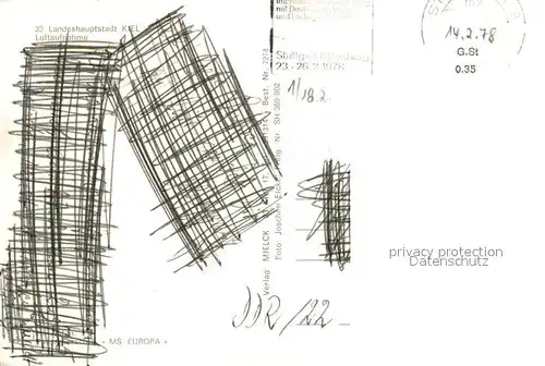 AK / Ansichtskarte Kiel Fliegeraufnahme Kiel