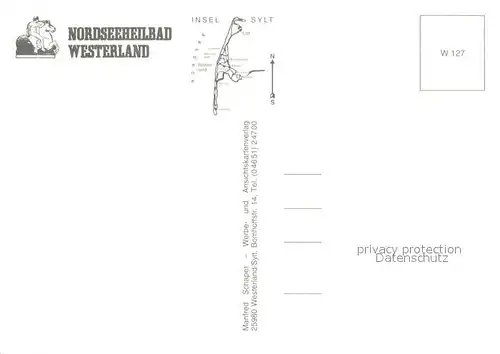 AK / Ansichtskarte Westerland_Sylt Fliegeraufnahme Westerland_Sylt