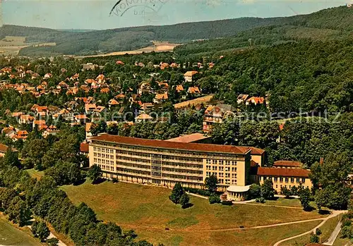 AK / Ansichtskarte Bad_Pyrmont Versorgungskrankenhaus Fliegeraufnahme Bad_Pyrmont