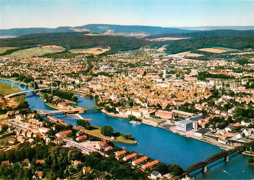 AK / Ansichtskarte Hameln_Weser Fliegeraufnahme Hameln Weser