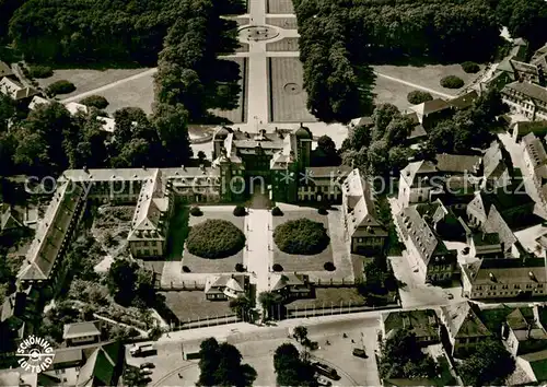 AK / Ansichtskarte Schwetzingen Schloss Fliegeraufnahme Schwetzingen