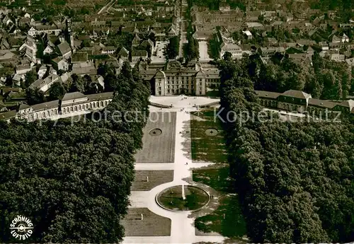 AK / Ansichtskarte Schwetzingen Schloss Fliegeraufnahme Schwetzingen