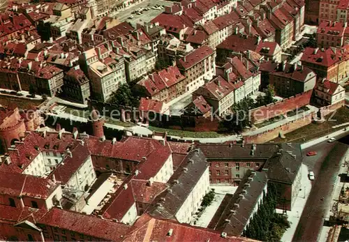 AK / Ansichtskarte Warszawa Fliegeraufnahme Warszawa