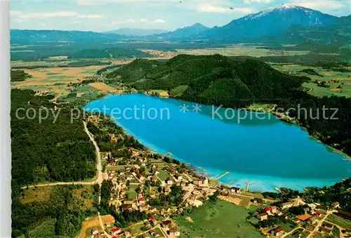 AK / Ansichtskarte Klopeinersee Fliegeraufnahme Klopeinersee