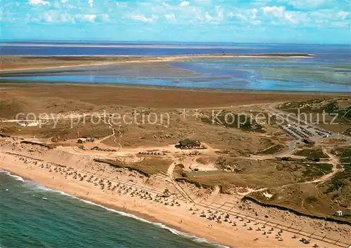 AK / Ansichtskarte List_Sylt Weststrand Fliegeraufnahme List_Sylt