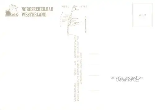 AK / Ansichtskarte Westerland_Sylt Fliegeraufnahme Westerland_Sylt