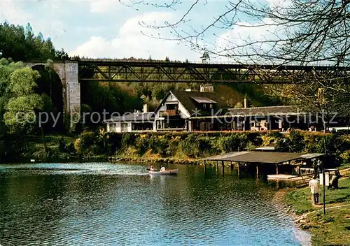 AK / Ansichtskarte Ramsen_Pfalz Landgasthof Forelle Ramsen Pfalz