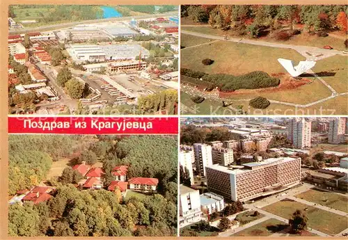 AK / Ansichtskarte Kraguevac_Serbien Fliegeraufnahmen 