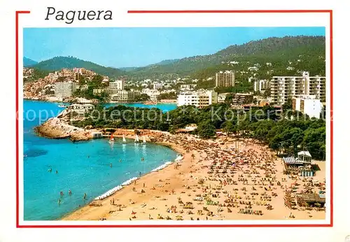 AK / Ansichtskarte Paguera_Mallorca_Islas_Baleares Playa de Tora Fliegeraufnahme Paguera_Mallorca