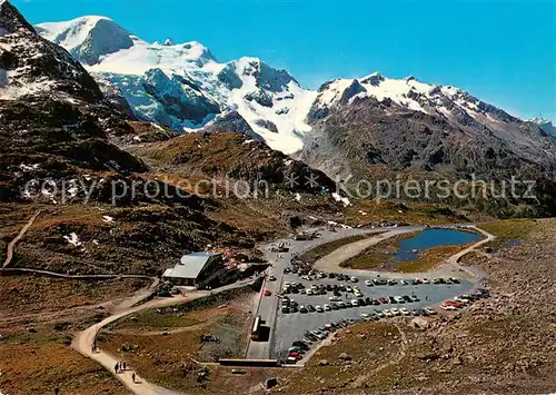 AK / Ansichtskarte Susten_Kulm_BE Fliegeraufnahme mit Gwaechtenhorn Tierberge Giglistock Susten_Kulm_BE