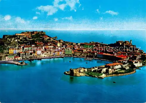 AK / Ansichtskarte Portoferraio_Toscana Fliegeraufnahme Portoferraio Toscana