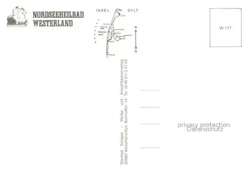 AK / Ansichtskarte Westerland_Sylt Fliegeraufnahme Westerland_Sylt