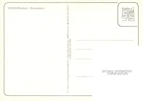 AK / Ansichtskarte Husum_Nordfriesland Fliegeraufnahme Husum_Nordfriesland
