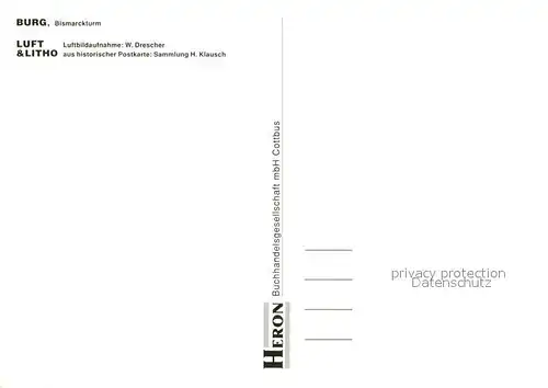 AK / Ansichtskarte Burg_Sachsen Anhalt Panorama Burg Sachsen Anhalt