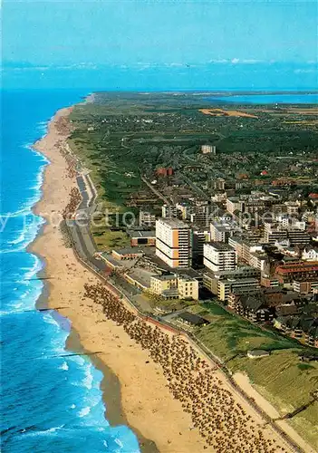 AK / Ansichtskarte Westerland_Sylt Fliegeraufnahme Westerland_Sylt