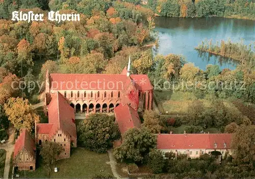 AK / Ansichtskarte Chorin Kloster Chorin Fliegeraufnahme Chorin