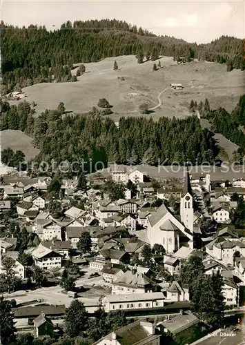 AK / Ansichtskarte Oberstaufen Fliegeraufnahme Oberstaufen