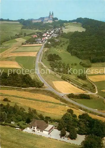 AK / Ansichtskarte Unnersdorf Berggasthof am Banzer Wald Fliegeraufnahme Unnersdorf