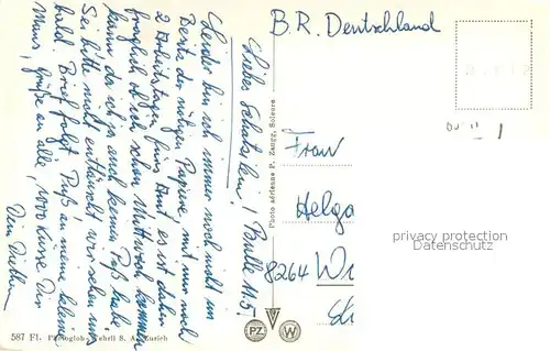 AK / Ansichtskarte Bulle_FR Fliegeraufnahme Bulle_FR