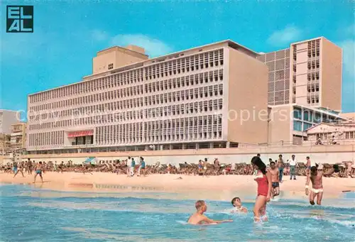 AK / Ansichtskarte Tel_Aviv Dan Hotel Strand Tel_Aviv