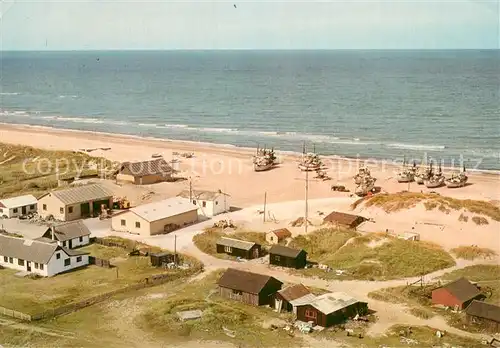 AK / Ansichtskarte Fjerritslev Thorup Strand Fliegeraufnahme Fjerritslev