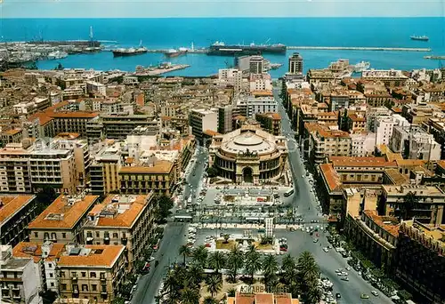 AK / Ansichtskarte Palermo_Sicilia Panorama visto dall aereo Teatro Politeama Palermo_Sicilia