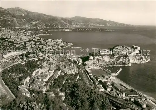 AK / Ansichtskarte Monaco Vue generale aerienne de la Principaute Monaco