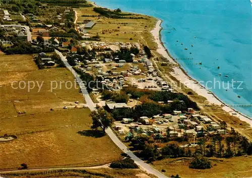 AK / Ansichtskarte Osterby_Havn Kegnaes Fliegeraufnahme 