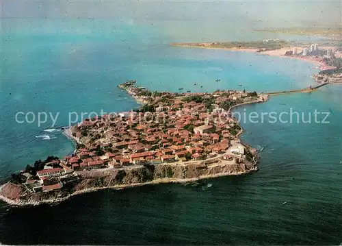 AK / Ansichtskarte Nessebre_Nessebar_Nessebyr Fliegeraufnahme 