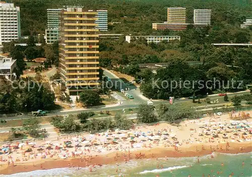 AK / Ansichtskarte Slatni_Pjasazi Goldener Sand Fliegeraufnahme Slatni_Pjasazi