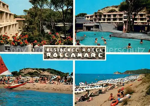 AK / Ansichtskarte Castiglione_della_Pescaia Residence Hotel Roccamare Spiaggia Castiglione_della_Pescaia