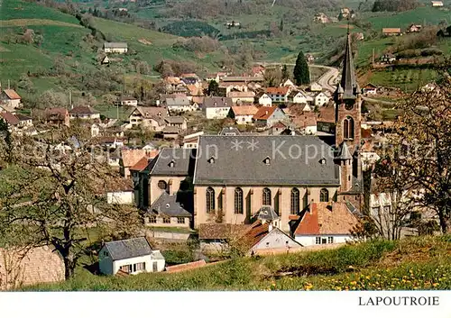 AK / Ansichtskarte Lapoutroie_Hachimette Vue generale et l eglise 