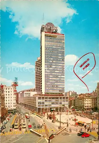 AK / Ansichtskarte Bruxelles_Bruessel Centre International Bruxelles_Bruessel