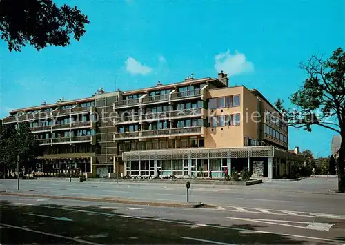 AK / Ansichtskarte Bekescsaba Posta Postgebaeude Bekescsaba