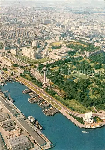 AK / Ansichtskarte Rotterdam Luchtopname Rotterdam
