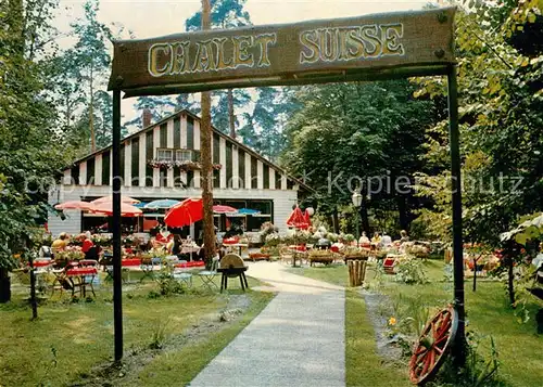 AK / Ansichtskarte Dahlem_Berlin Chalet Suisse Restaurant Dahlem_Berlin