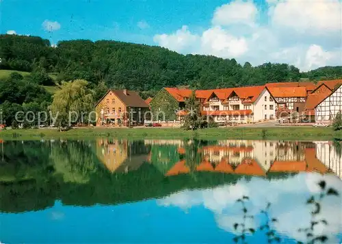 AK / Ansichtskarte Niederwerbe Hotel Werbetal am Edersee Niederwerbe