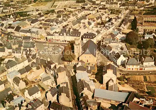 AK / Ansichtskarte Lesneven Vue aerienne du centre ville Lesneven